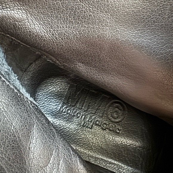 Maison Margiela MM6 Velvet Silver boots black 39 - Picture 15 of 16